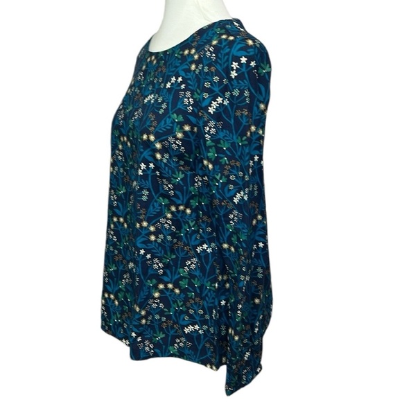 Seasalt Cornwall Floral Blouse Navy - Picture 4 of 7